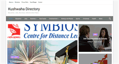 Desktop Screenshot of directory.kushwahaji.com